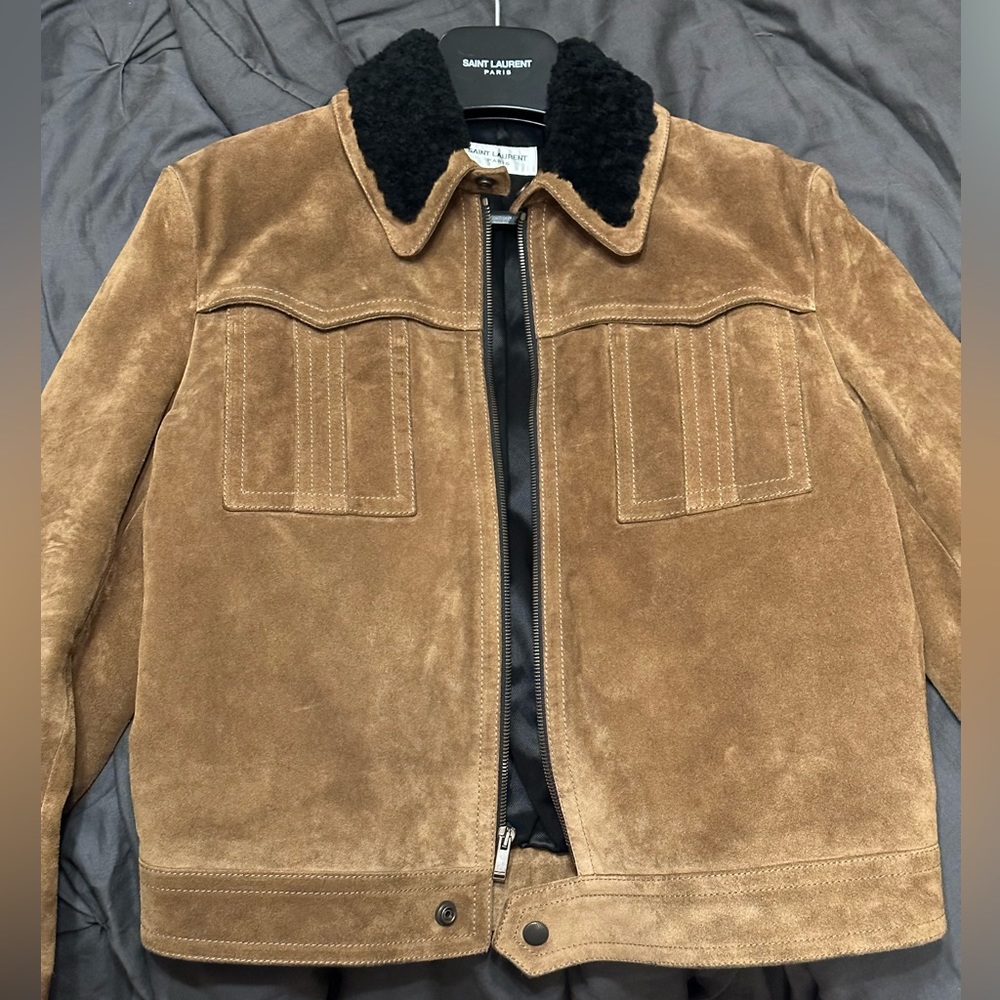 Saint Laurent Suede Jacket
